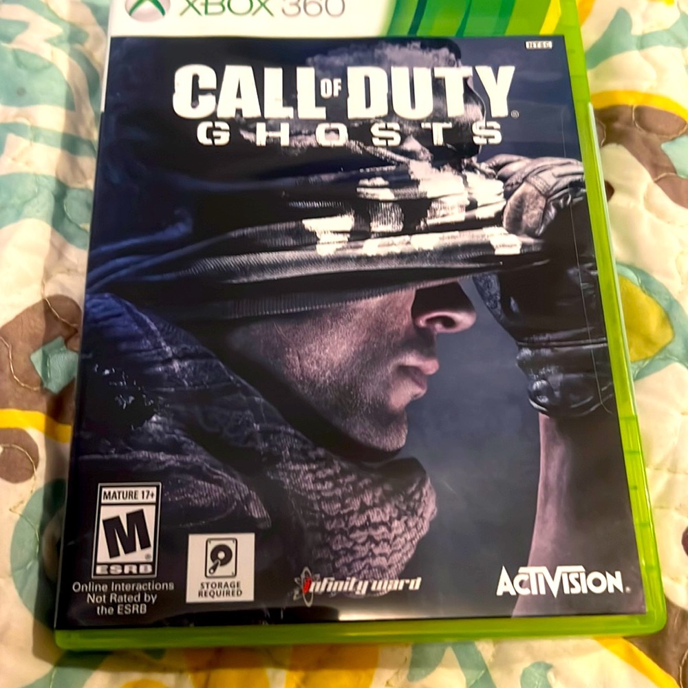 🔥CALL OF DUTY GHOSTS XBOX 360 2 DISC VIDEO GAME